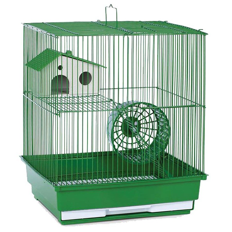 A & E Cages Nibbles Hamster & Gerbil Cage 2 Story - 14" x 11" x 15"