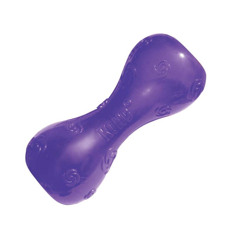 Kong Squeezz Dumbbell - Assorted Colors - Large