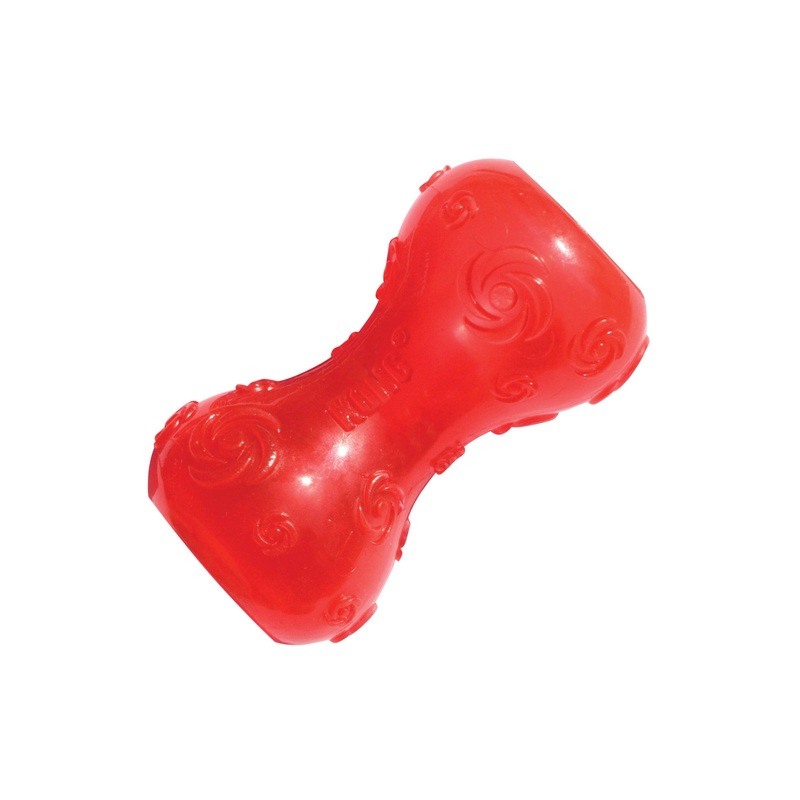 Kong Squeezz Dumbbell - Assorted Colors - Small