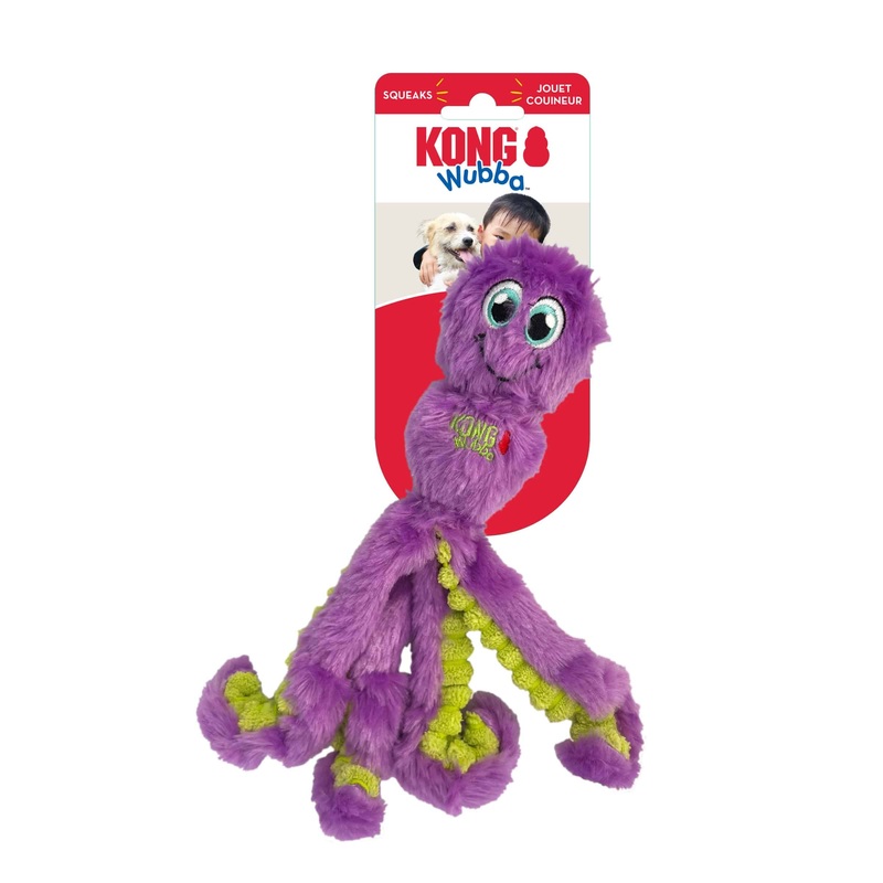 Kong Wubba Octopus - Assorted Colors - Large
