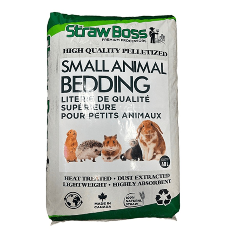 The Straw Boss Premium Small Animal Bedding - 40L