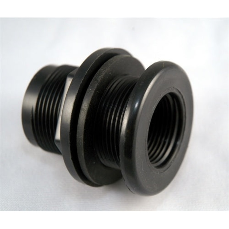 Lifegard Aquatics Standard Bulkhead (Slip Slip) - 1-1/2"
