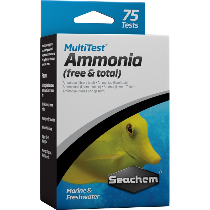 Seachem MultiTest - Ammonia Test Kit