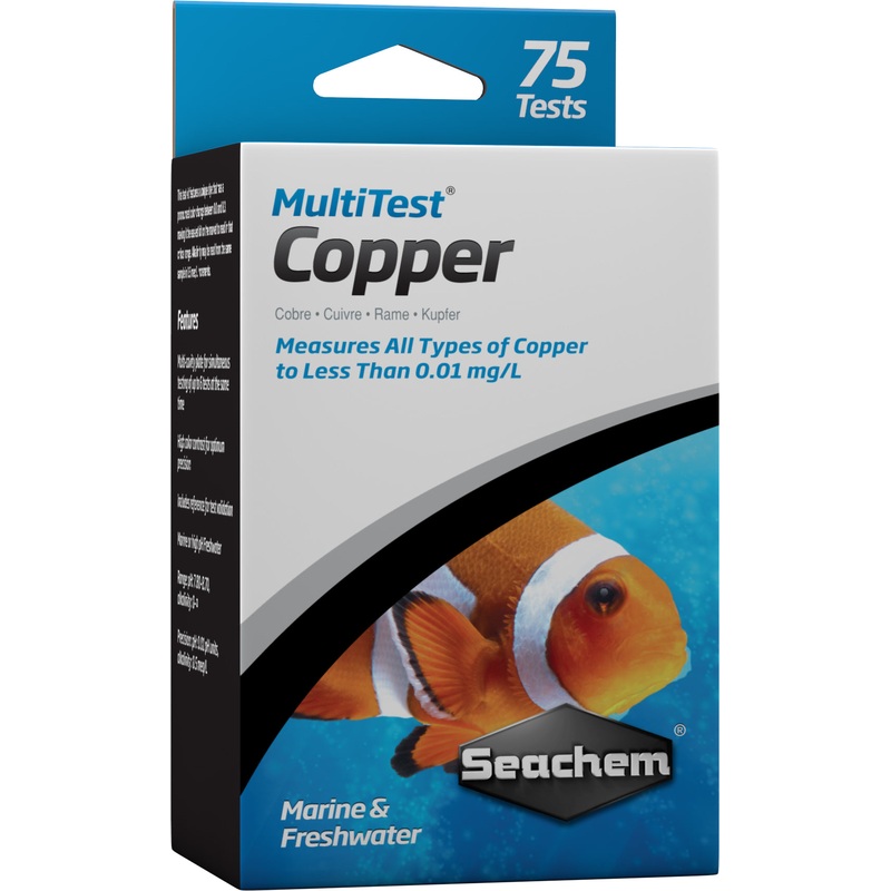 Seachem MultiTest - Copper Test Kit