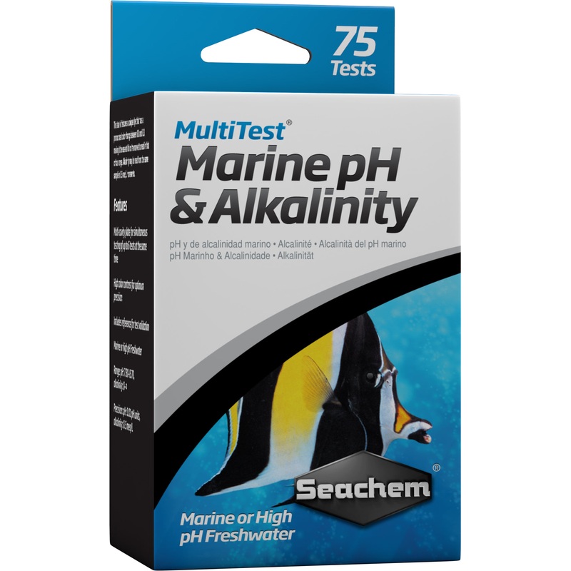 Seachem MultiTest - Marine pH & Alkalinity Test Kit