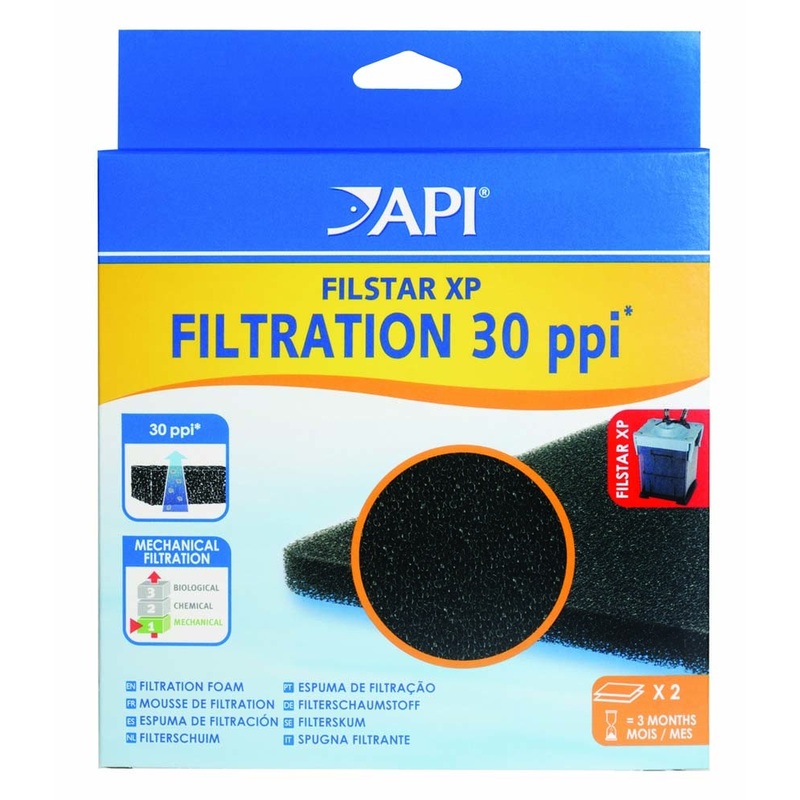 API Rena Filstar Filtration Foam 30 PPI - 2 pack