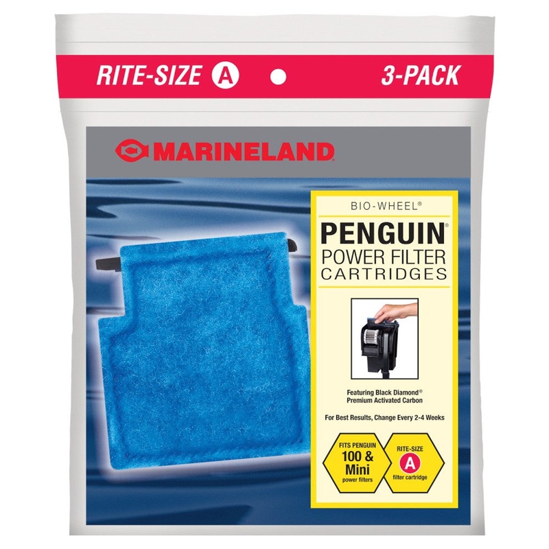 Marineland Penguin Power Filter Cartridge Rite-Size A - 3pk