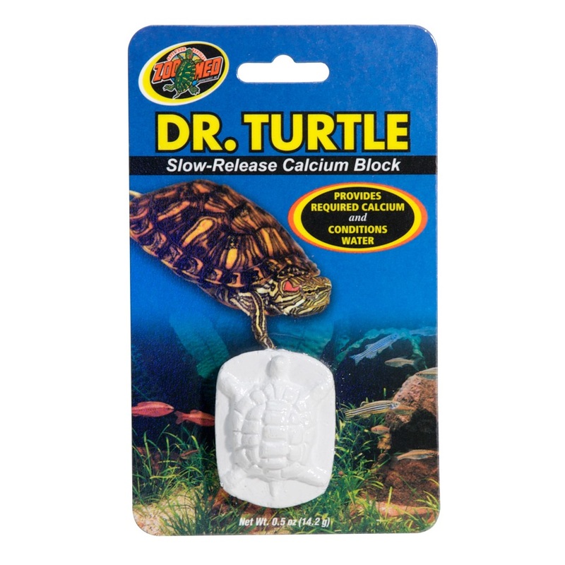 Zoo Med Dr. Turtle Slow-Release Calcium Block - 0.5 oz