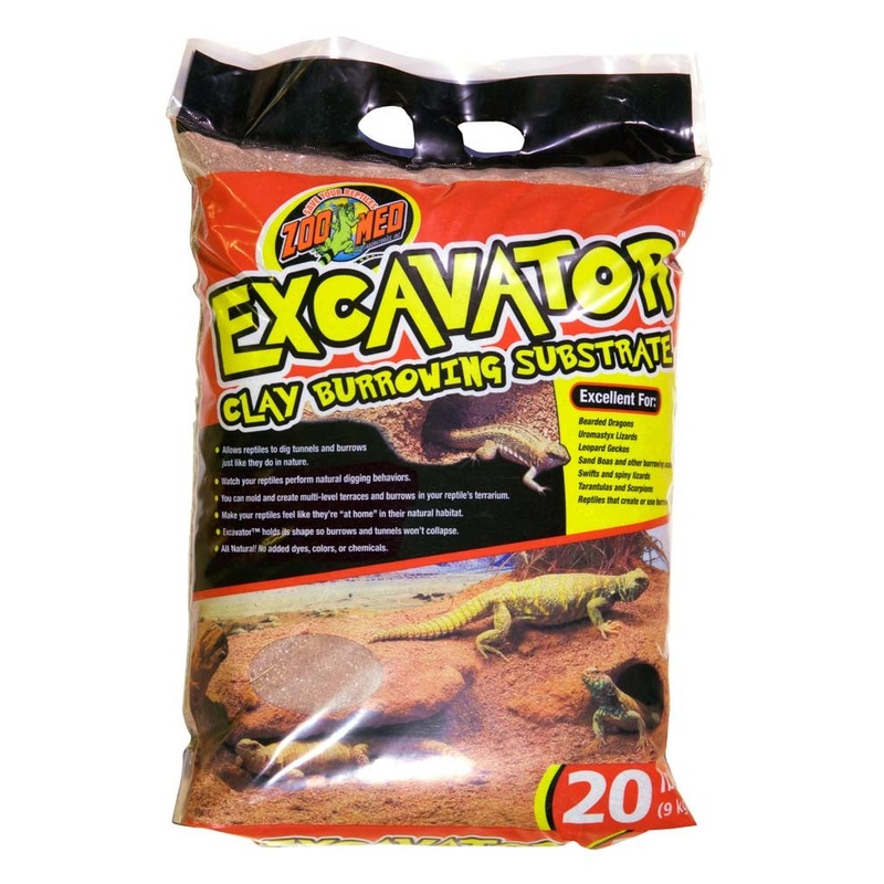 Zoo Med Excavator Clay Burrowing Substrate - 20 lb