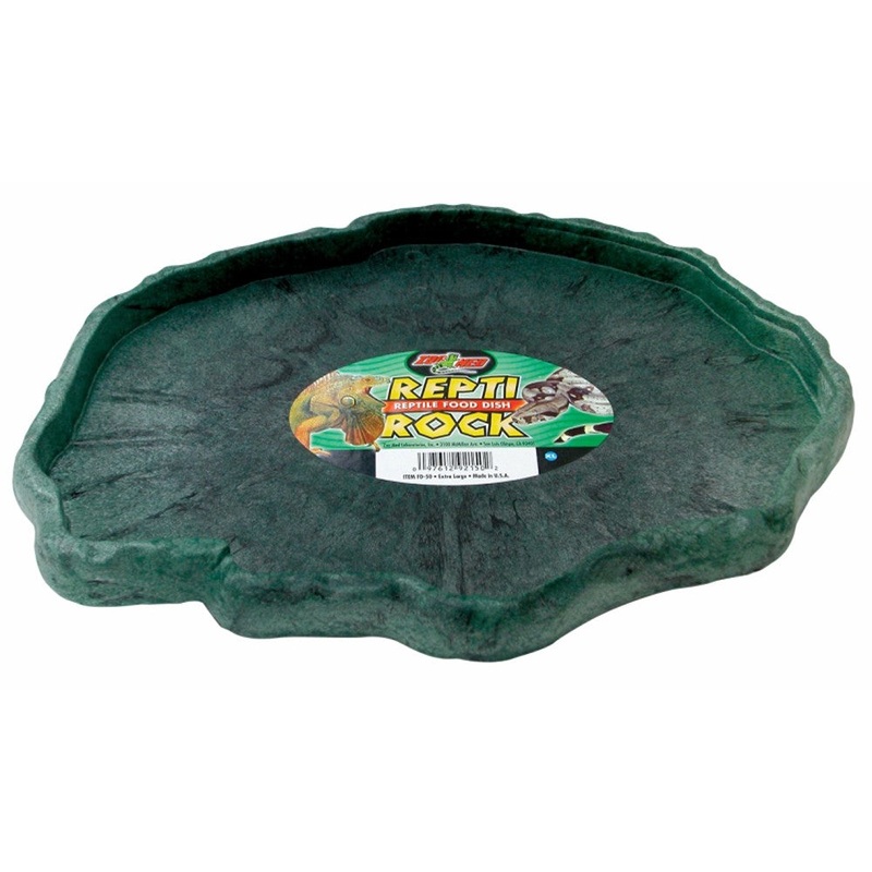 Zoo Med Repti Rock Food Dish - Extra Large