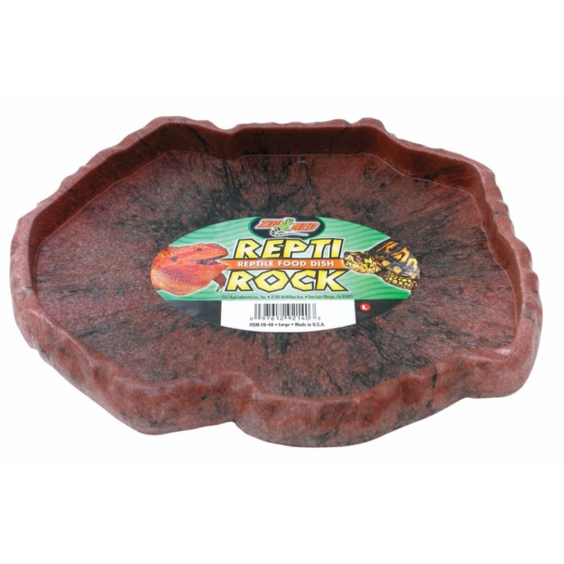 Zoo Med Repti Rock Food Dish - Large