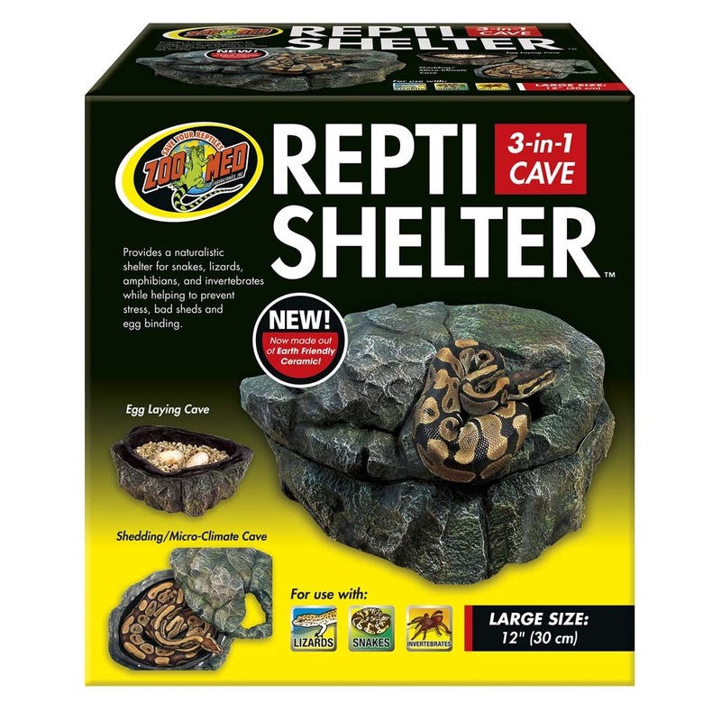Zoo Med Repti Shelter 3 in 1 Cave - Large