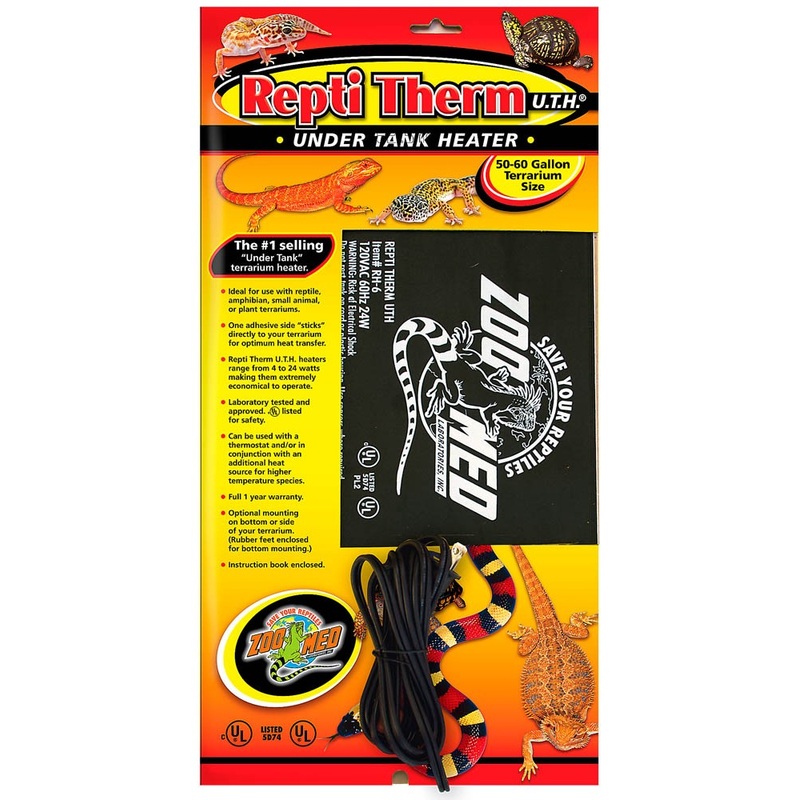 Zoo Med ReptiTherm Under Tank Heater - Large 50-60 gal