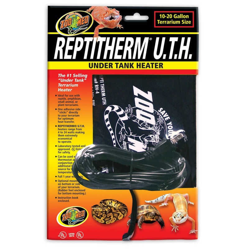 Zoo Med ReptiTherm Under Tank Heater - Small 10-20 gal
