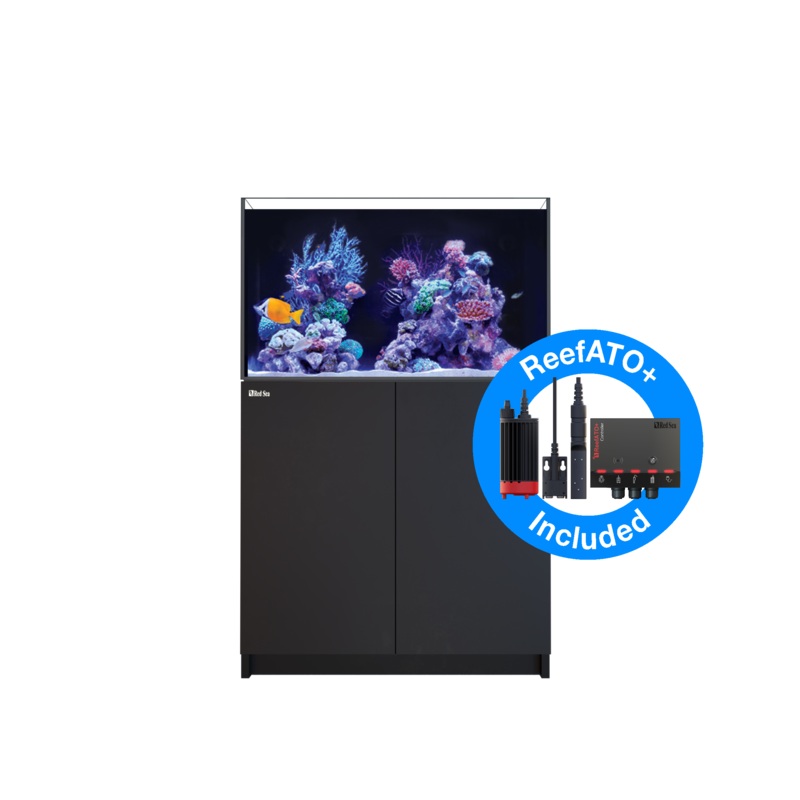 Red Sea Reefer G2+ 250 Deluxe Aquarium - Black (2 x ReefLED G2 115)