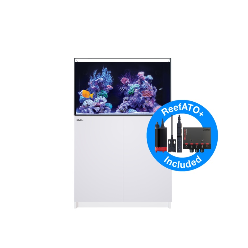 Red Sea Reefer G2+ 250 Deluxe Aquarium - White (2 x ReefLED G2 115)