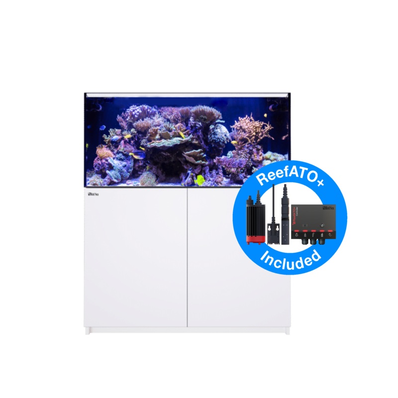 Red Sea Reefer G2+ XL 425 Deluxe Aquarium - White (2 x ReefLED G2 115)