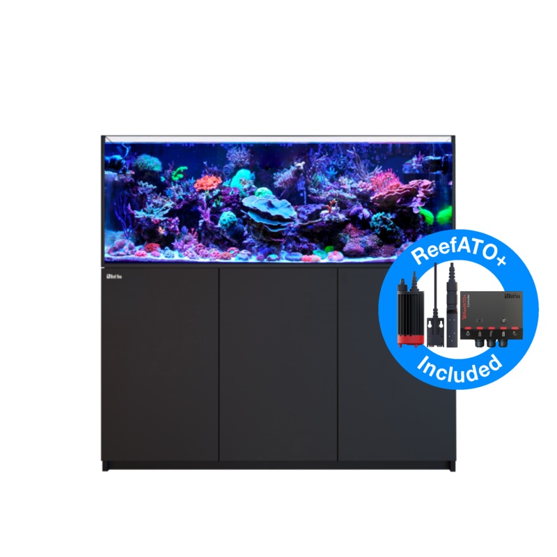 Red Sea Reefer G2+ XL 525 Deluxe Aquarium - Black (2 x ReefLED G2 170)