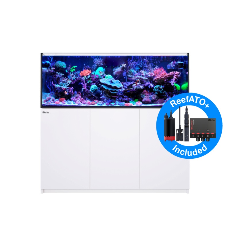 Red Sea Reefer G2+ XL 525 Deluxe Aquarium - White (3 x ReefLED G2 115)