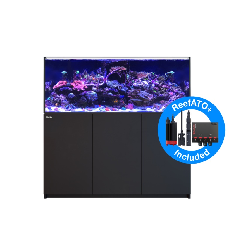 Red Sea Reefer G2+ XL 625 Deluxe Aquarium - Black (2 x ReefLED G2 170)