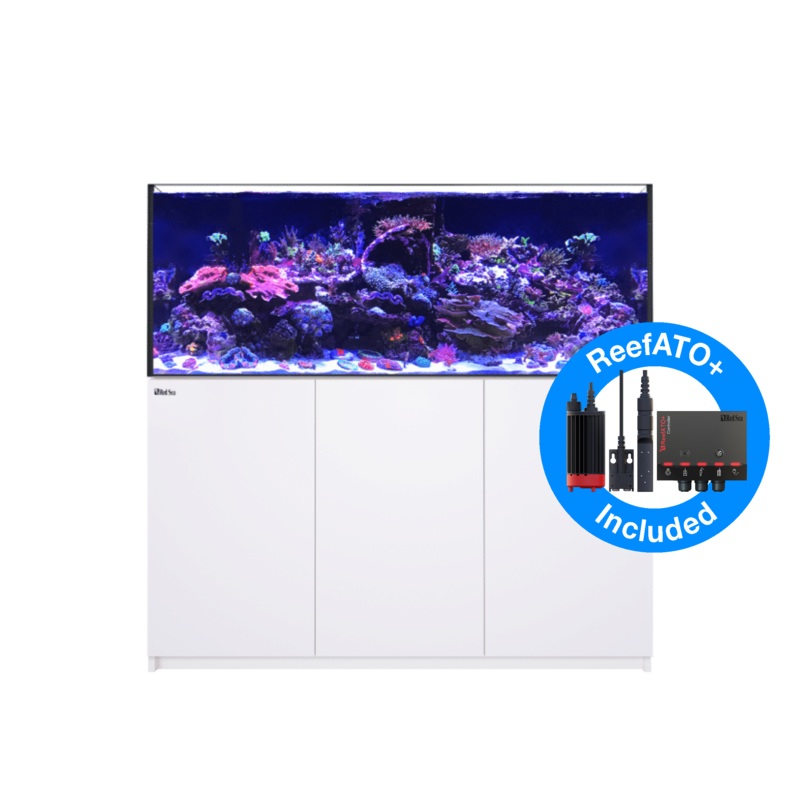 Red Sea Reefer G2+ XL 625 Deluxe Aquarium - White (2 x ReefLED G2 170)