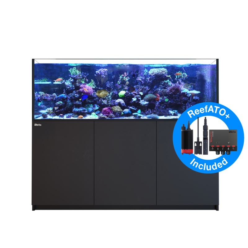 Red Sea Reefer G2+ XXL 750 Deluxe Aquarium - Black (4 x ReefLED G2 115)