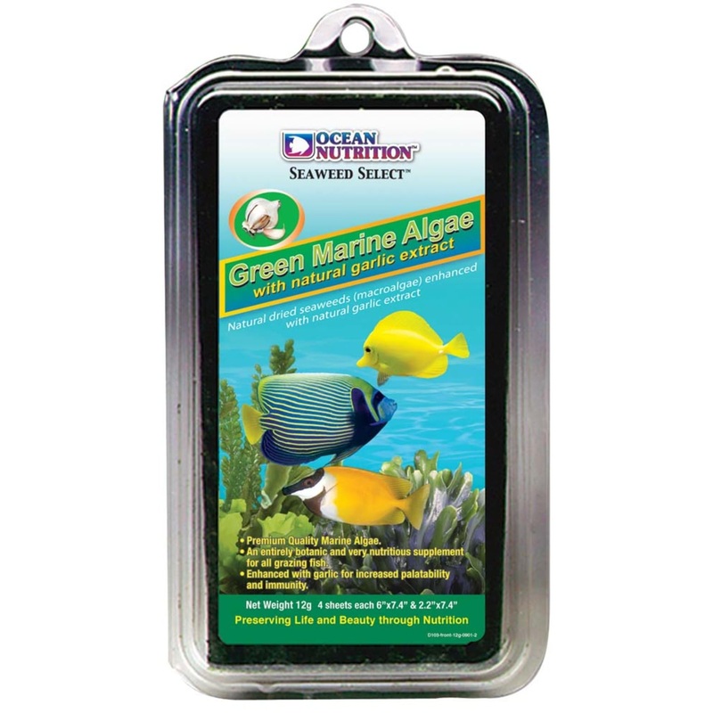 Seaweed Selects - Green Marine Algae with Natural Garlic Extract - Ocean Nutrition