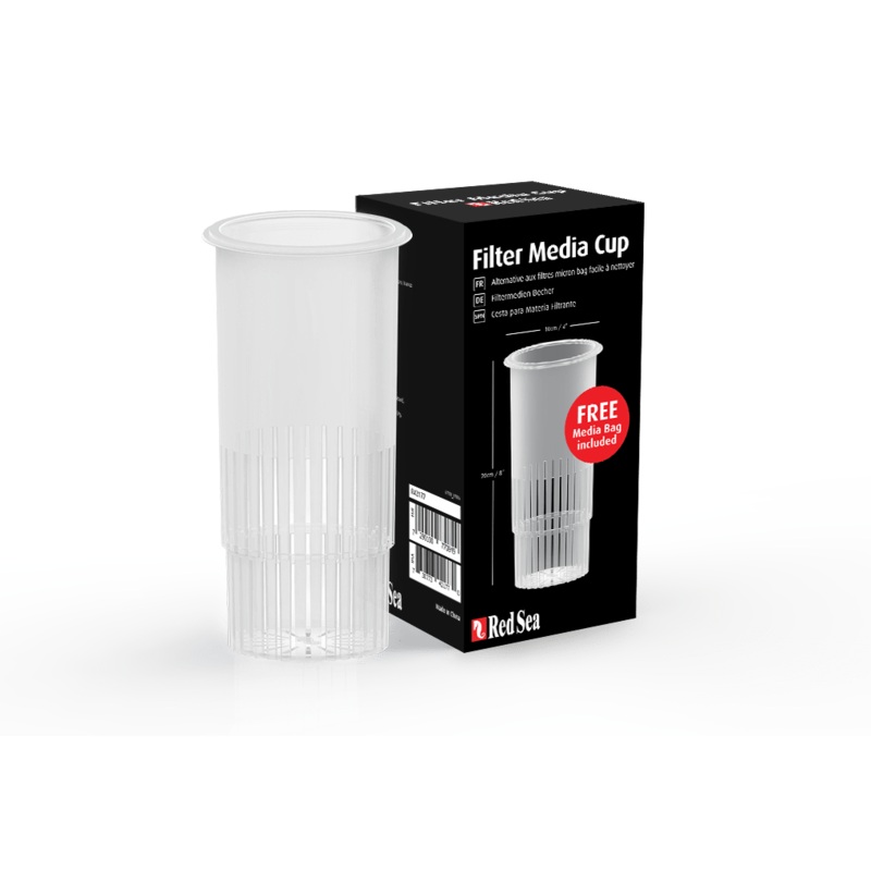 4" Filter Media Cup - Red Sea