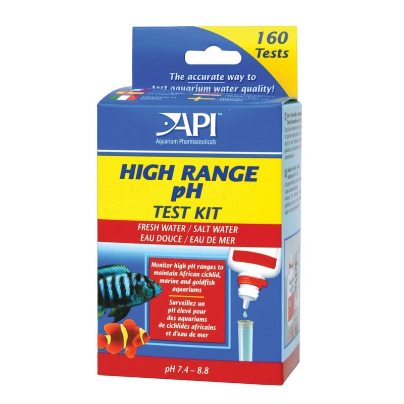 API High Range pH Test Kit for Freshwater and Saltwater Aquariums