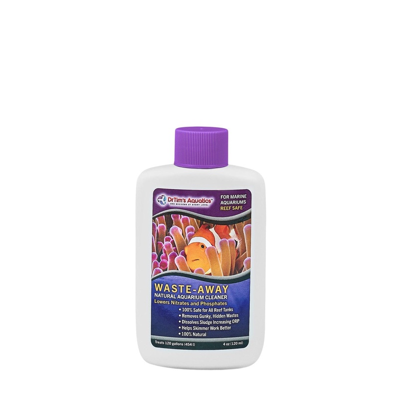 Waste-Away Natural Aquarium Cleaner for Reef Aquarium 4oz - Dr. Tim's