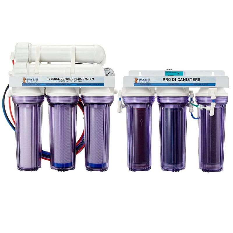 7 Stage PRO Plus 200 GPD Water Saver RO/DI System
