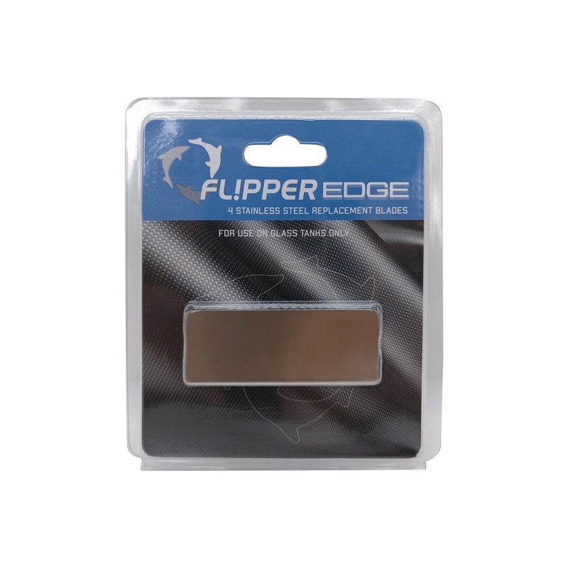 Flipper Edge Stainless Steel Replacement Blades - 4pk