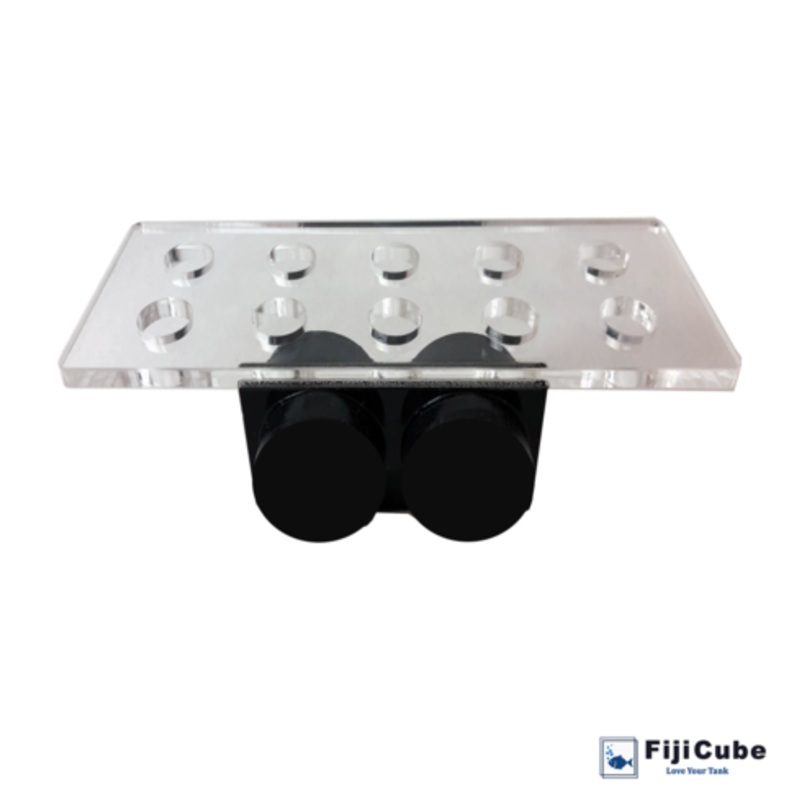 Fiji Cube Coral 10 Hole Magnetic Coral Frag Rack