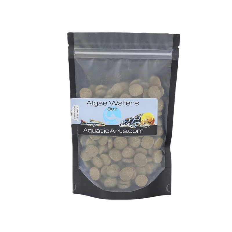 Aquatic Arts Algae Wafers for Fish and Invertebrates (8 oz.)
