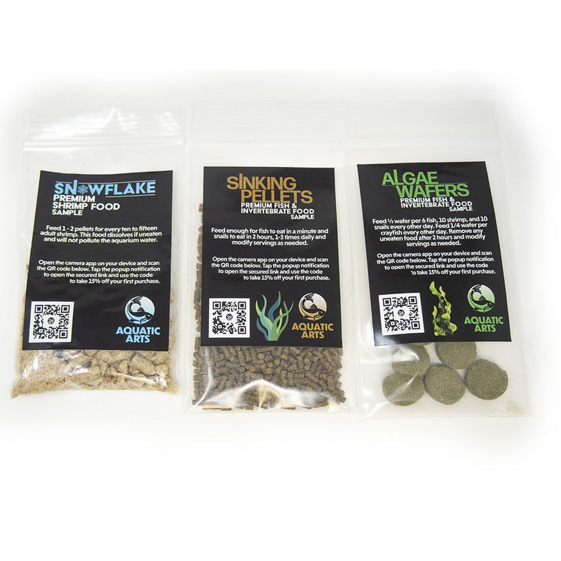 Aquatic Arts Starter Crayfish Food Pack