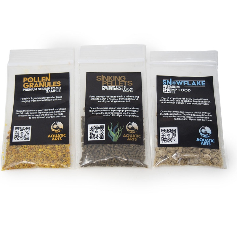 Aquatic Arts Starter Shrimp Food Pack