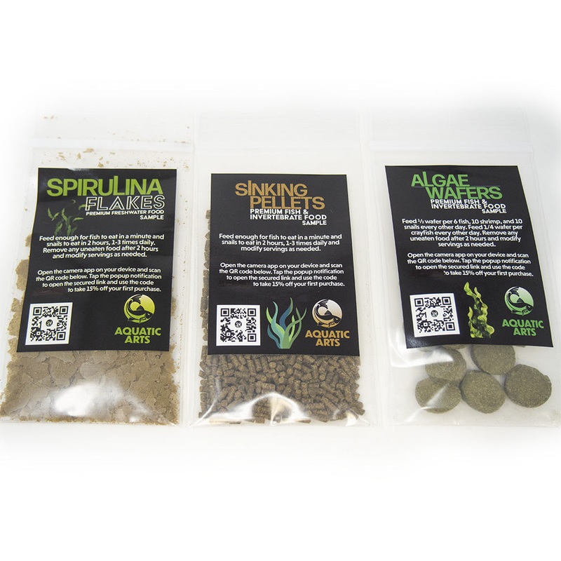 Aquatic Arts Starter Snail Food Pack