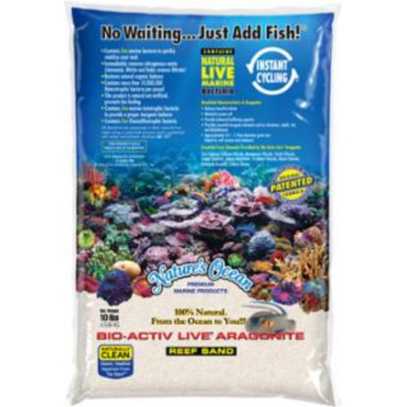 Nature's Ocean Bio-Activ Live Reef Sand White (20lbs)