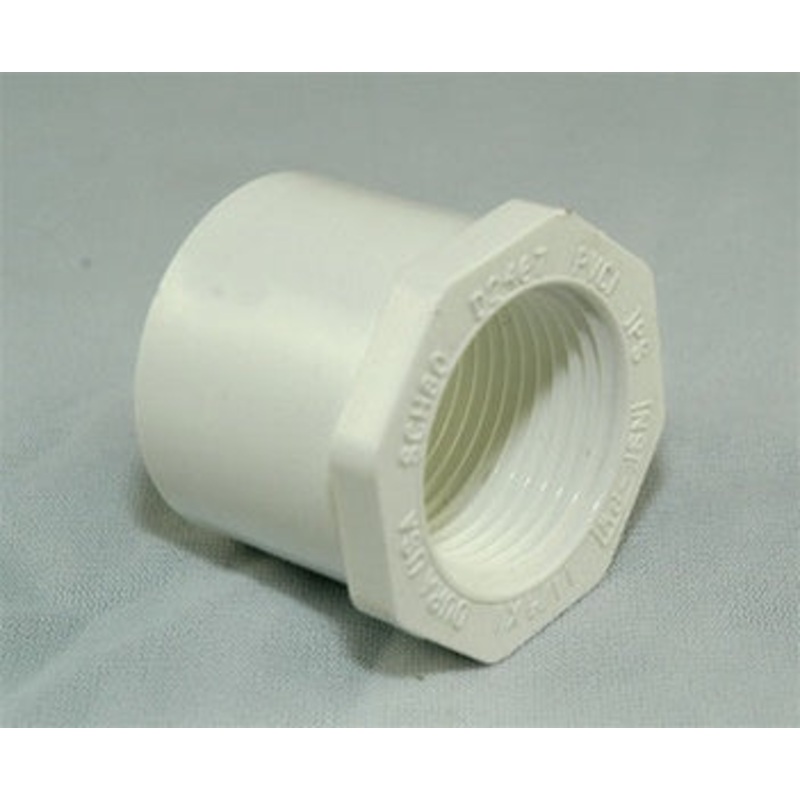 PVC slip x thread reducer 1.25" to 1" (Fits Neptune COR & Varios w/ 1.25")