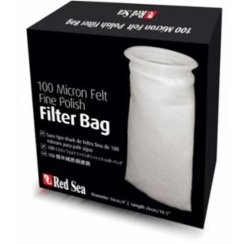 Red Sea 4" Filter Sock - 100 Micron Felt Fine Polish Bag