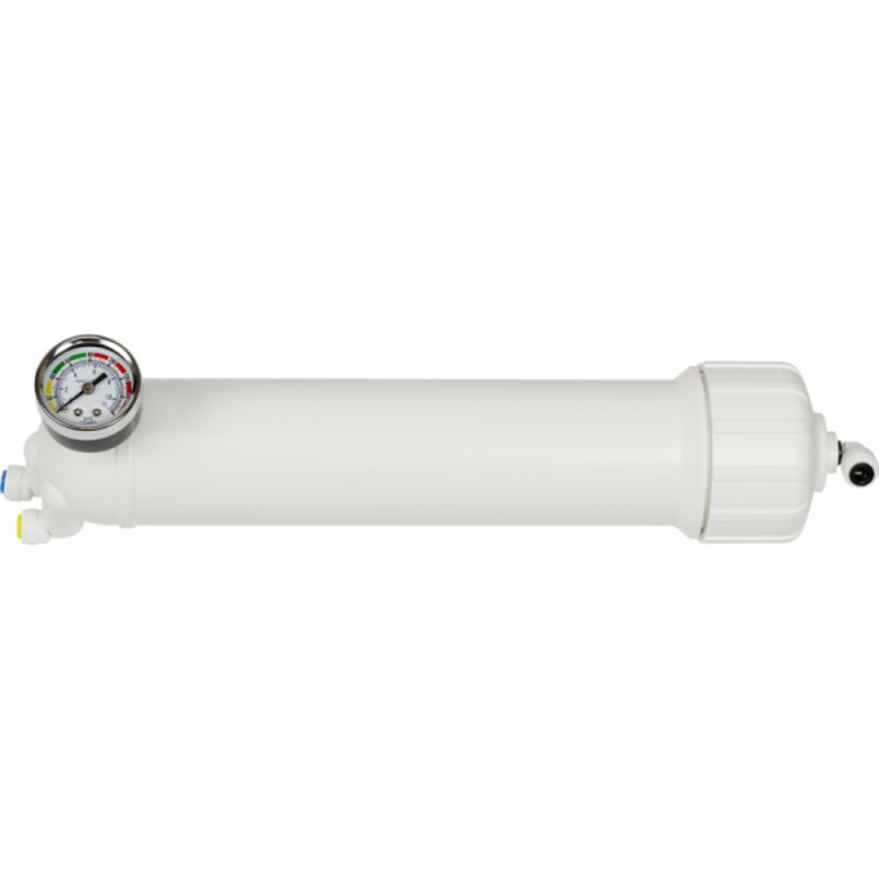 SpectraPure Membrane Housing w/ 1/4 inch Quick Connect Fittings & Pressure Gauge - Standard