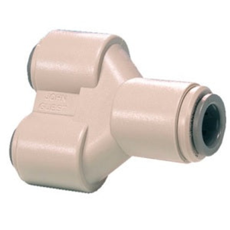 John Guest 1/4 Two-Way Divider Y Fitting
