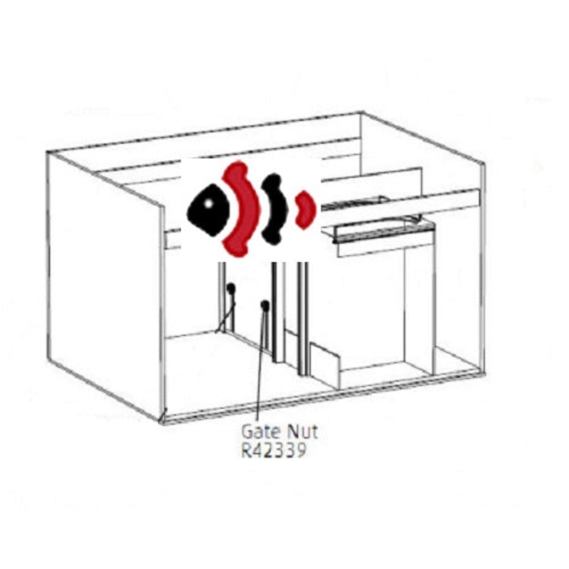 Red Sea Sump Gate Nut (R42339) - set of 2