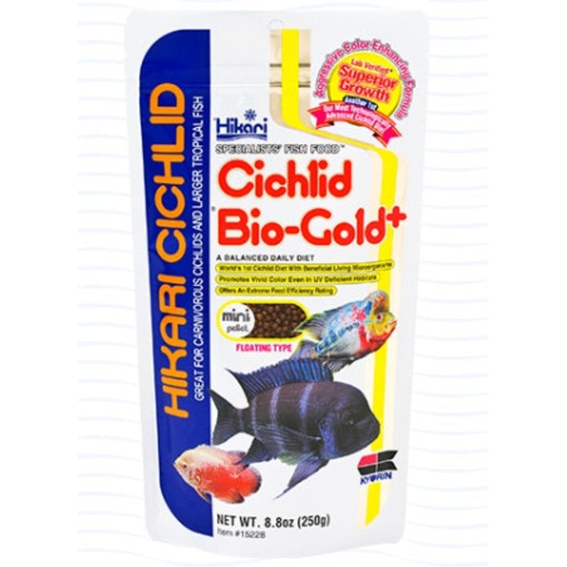 Hikari Cichlid Bio-Gold+ Mini - 8.8oz