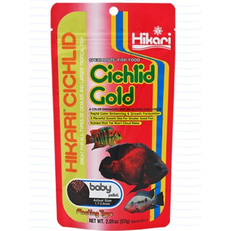 Hikari Cichlid Gold Large - 8.8oz