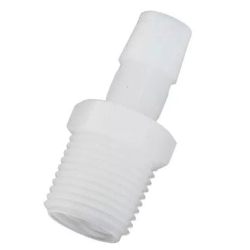 Ozone Resistant Kynar Straight Male NPT x Barb (choose size)