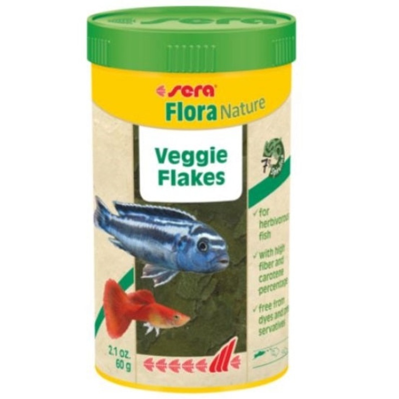 Sera Flora Nature - Veggie Flakes 250mL