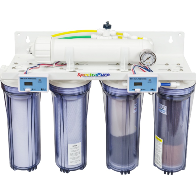 Spectrapure MEGA MaxCap 90GPD-MF 5 stage RODI w/ dual tds, ASO and membrane flush