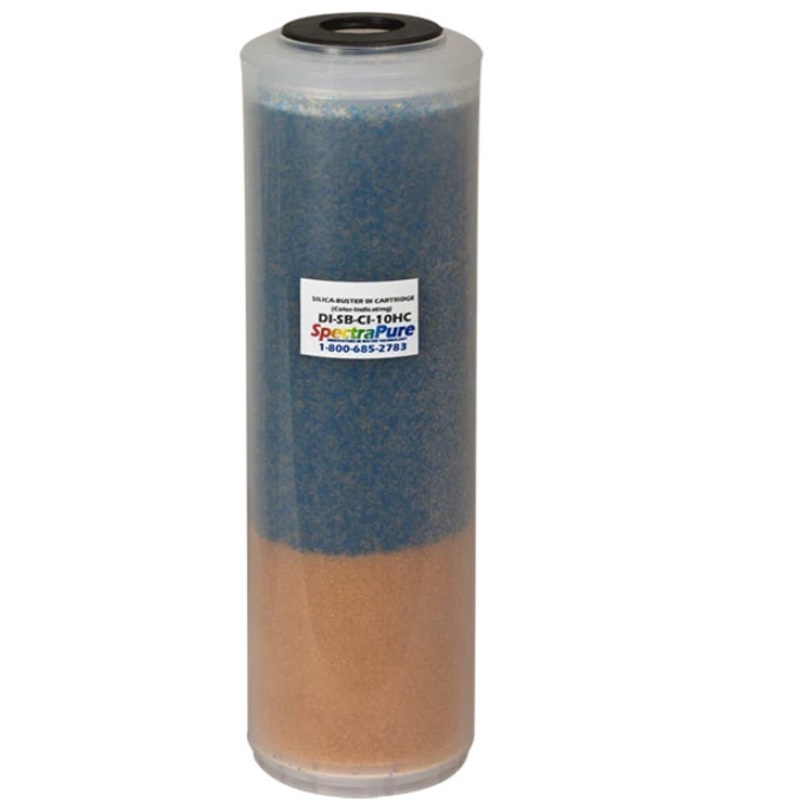 SpectraPure SilicaBuster High Capacity Color-Indicating  DI Cartridge