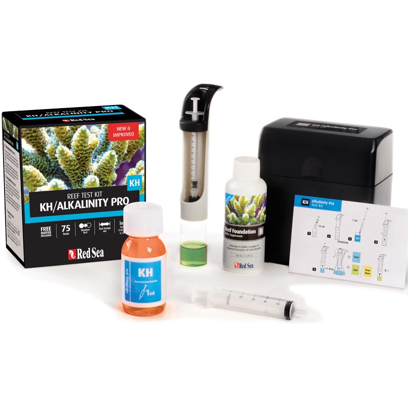 Red Sea Alkalinity Pro Test Kit - 75 Tests